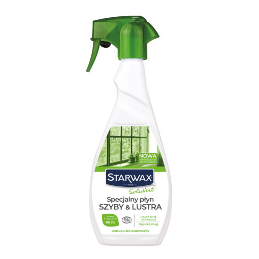 Eko produkt szyby i lustra – Starwax Soluvert – Ekologiczne środki czystości