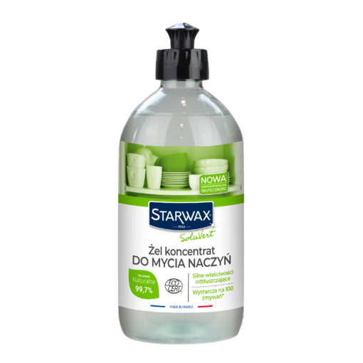 Żel koncentrat do mycia naczyń – Starwax Soluvert – ekologiczne środki czystości
